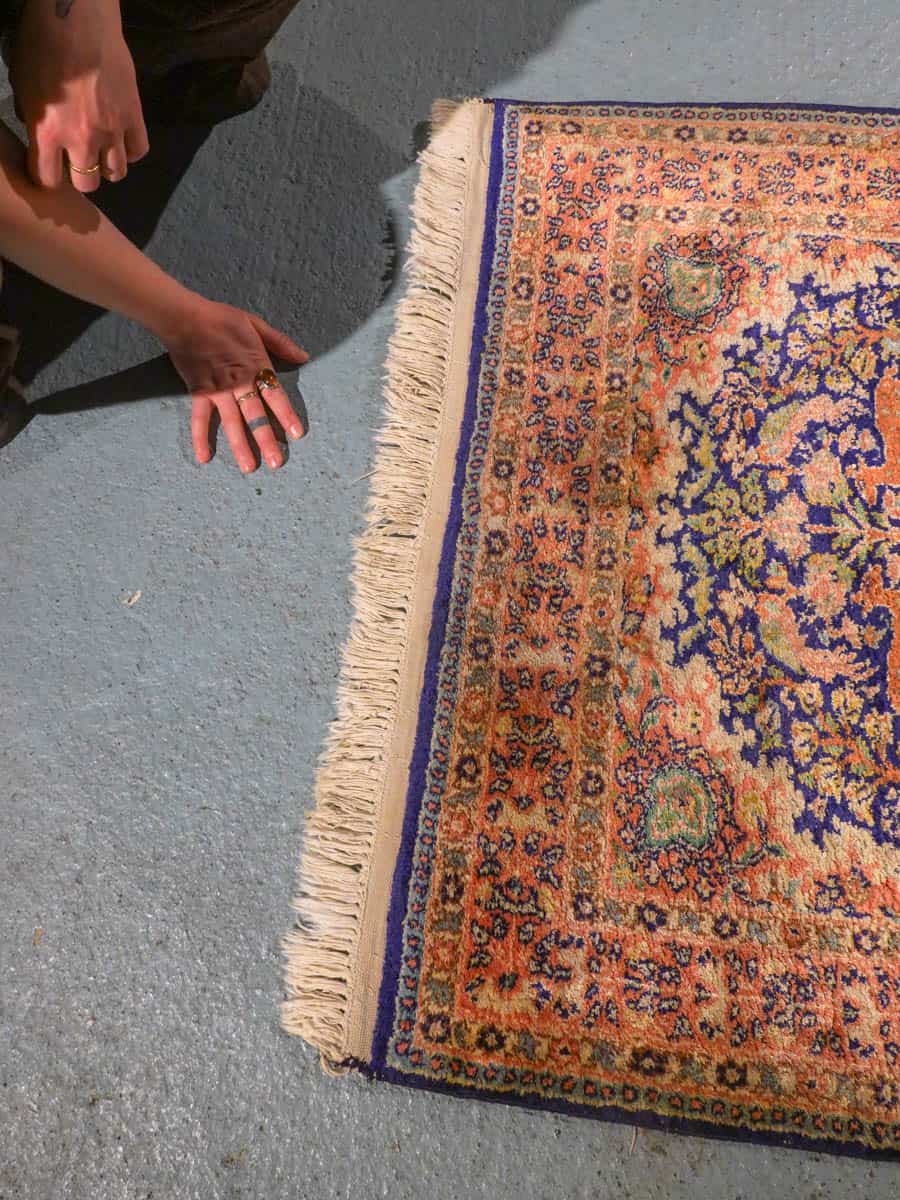 silkkimatto uskomattoman näyttävä eläinteemainen kasmir 145 x 92 cm