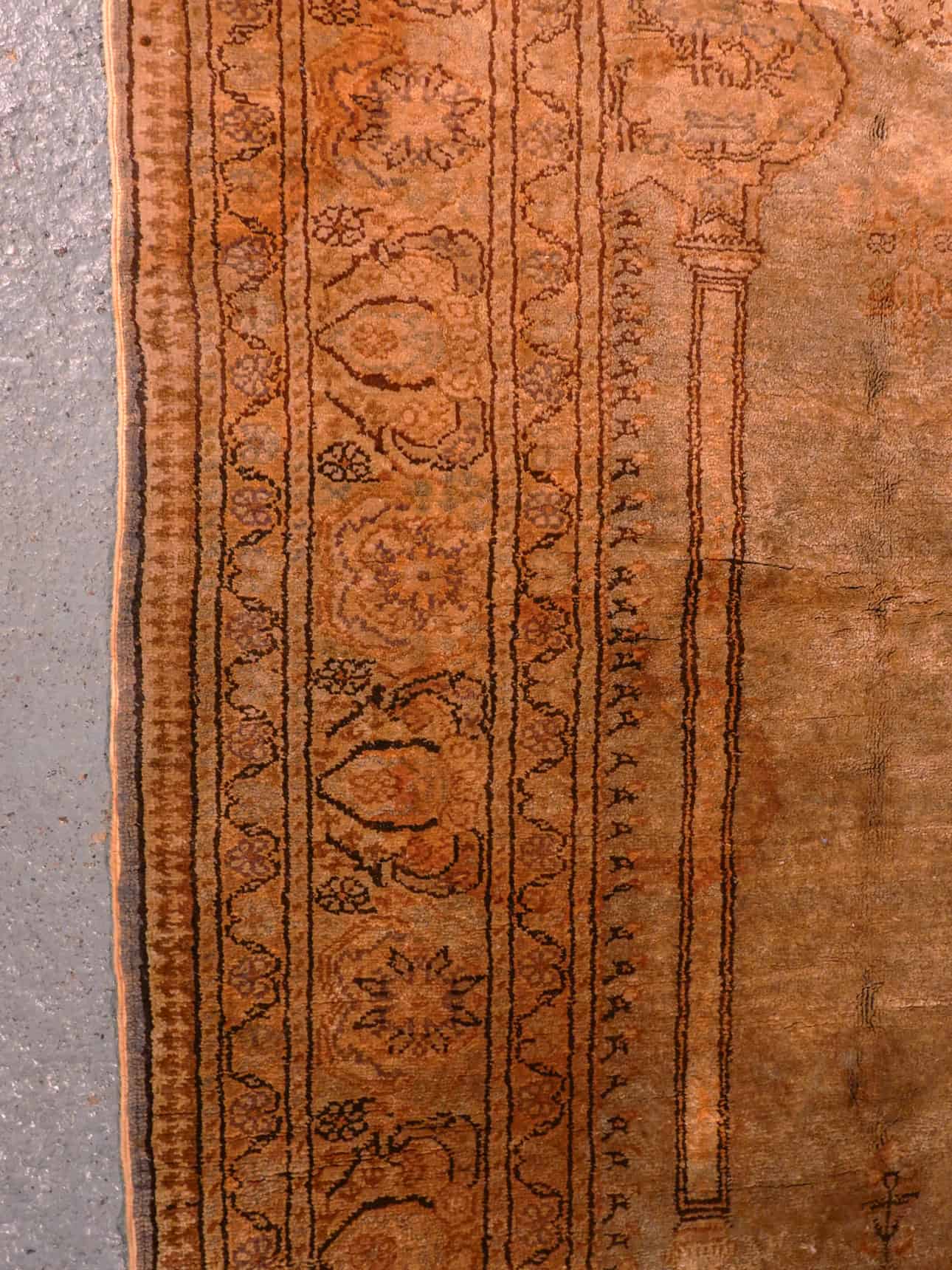 silkkimatto kultaisen hehkuva kayseri 136 x 89 cm lataa uudet kuvat