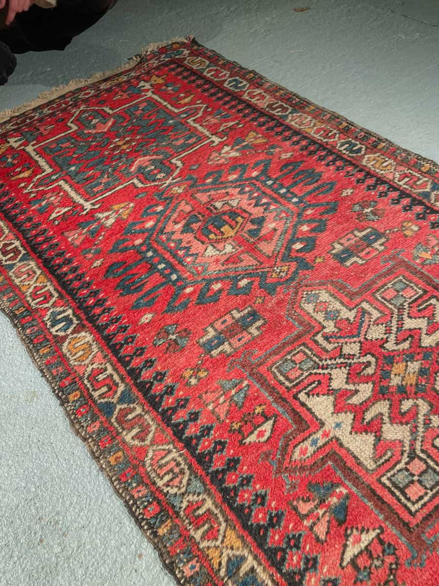 upea heriz käytävämatto 1960 luvulta – 330 x 85 cm (kopio)