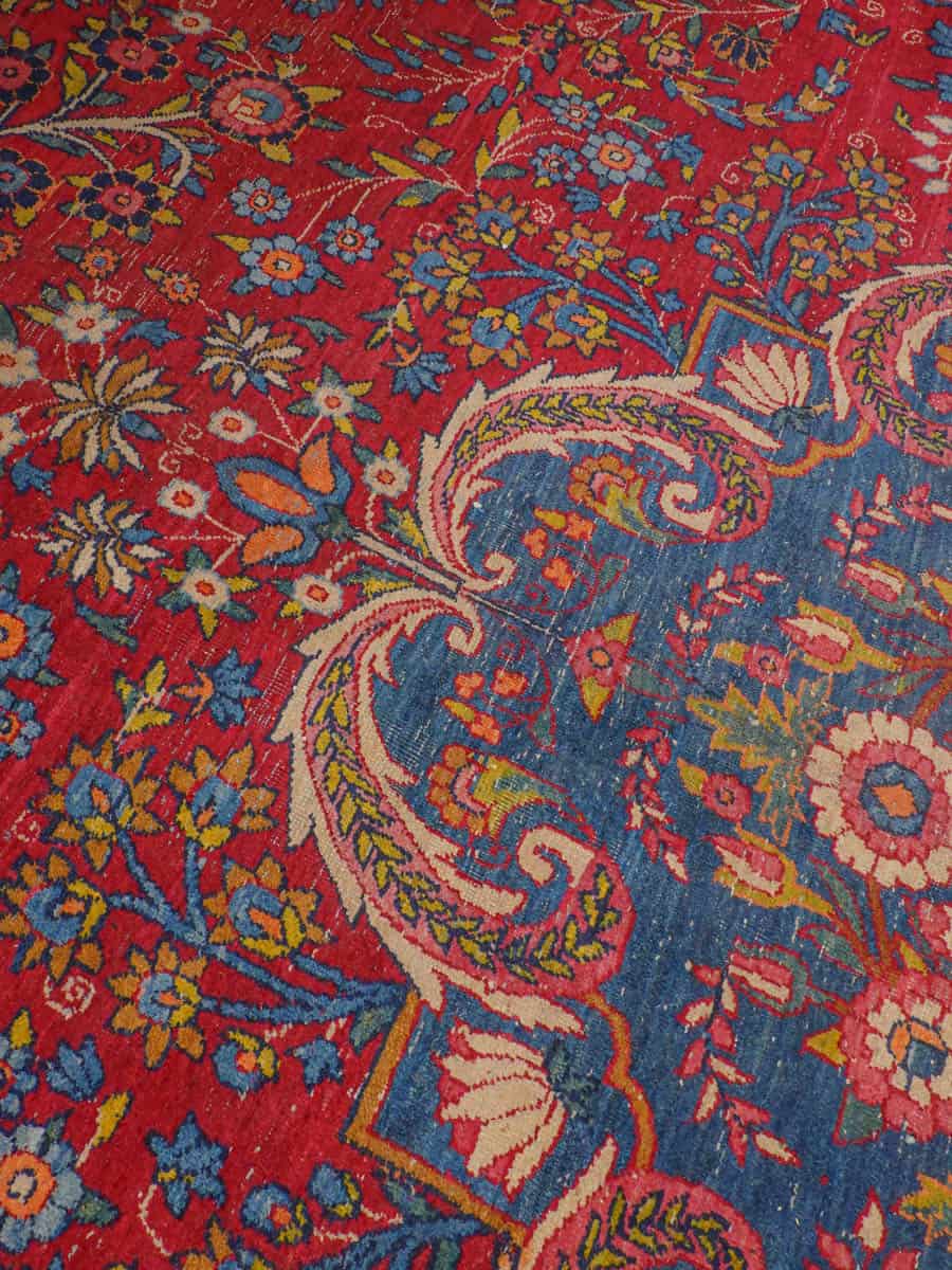'palatsikokoinen kirman 1950 luvulta 445 x 300 cm