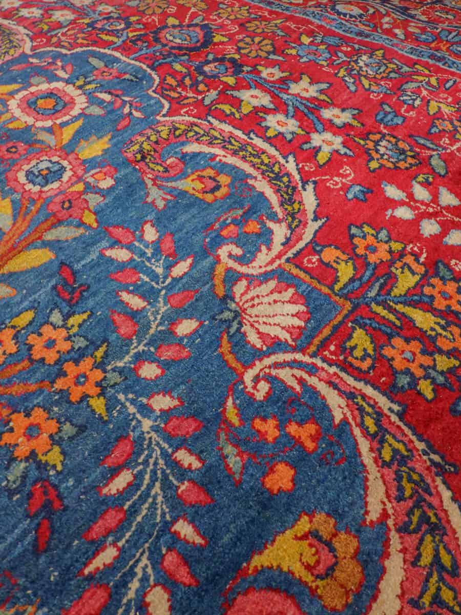 'palatsikokoinen kirman 1950 luvulta 445 x 300 cm