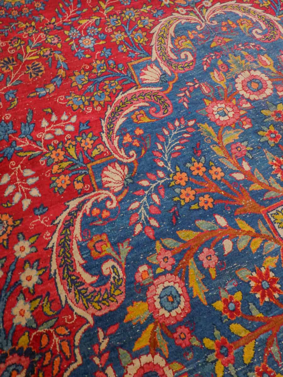 'palatsikokoinen kirman 1950 luvulta 445 x 300 cm