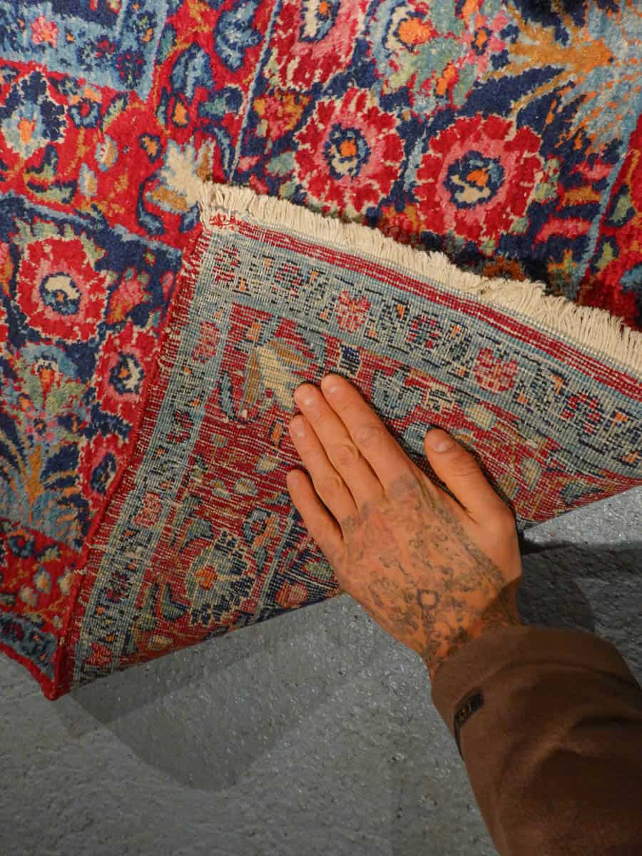 'palatsikokoinen kirman 1950 luvulta 445 x 300 cm