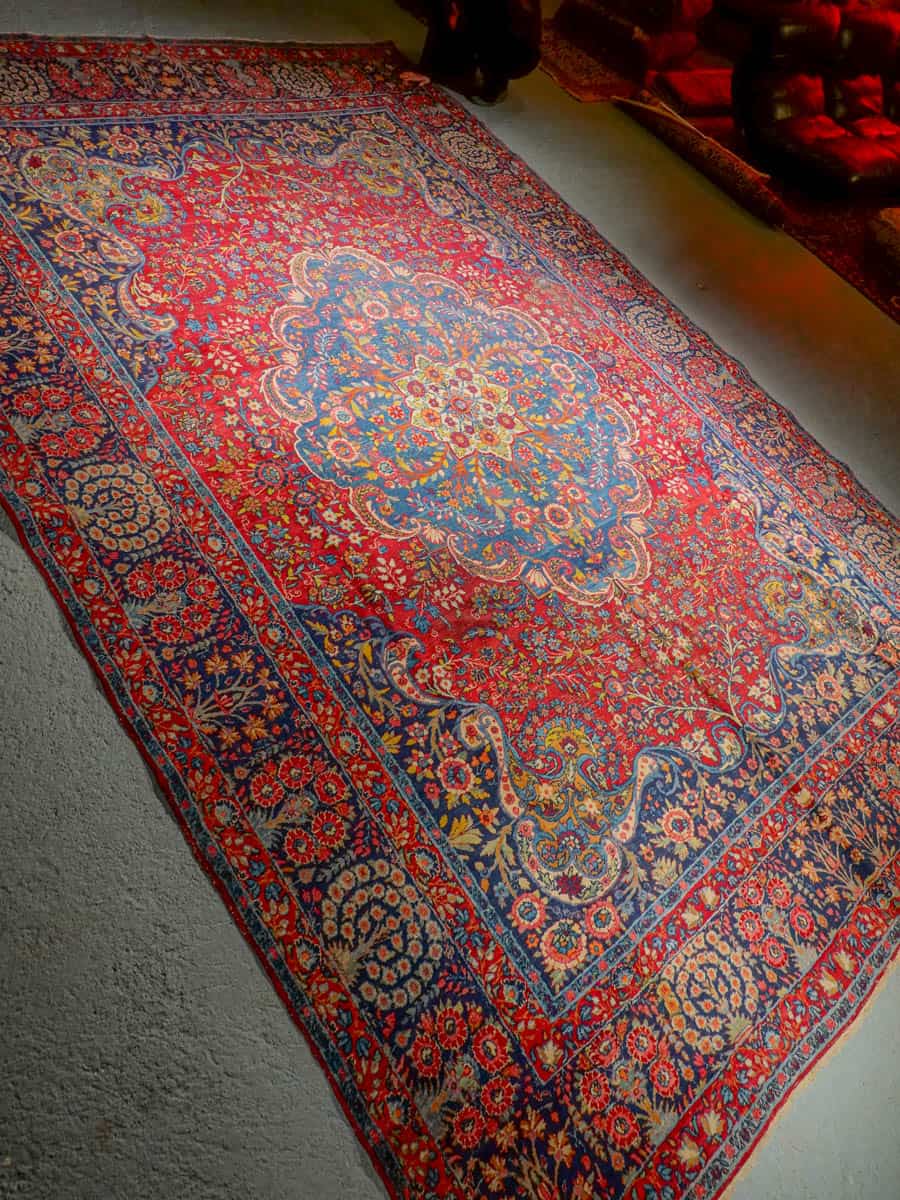 'palatsikokoinen kirman 1950 luvulta 445 x 300 cm