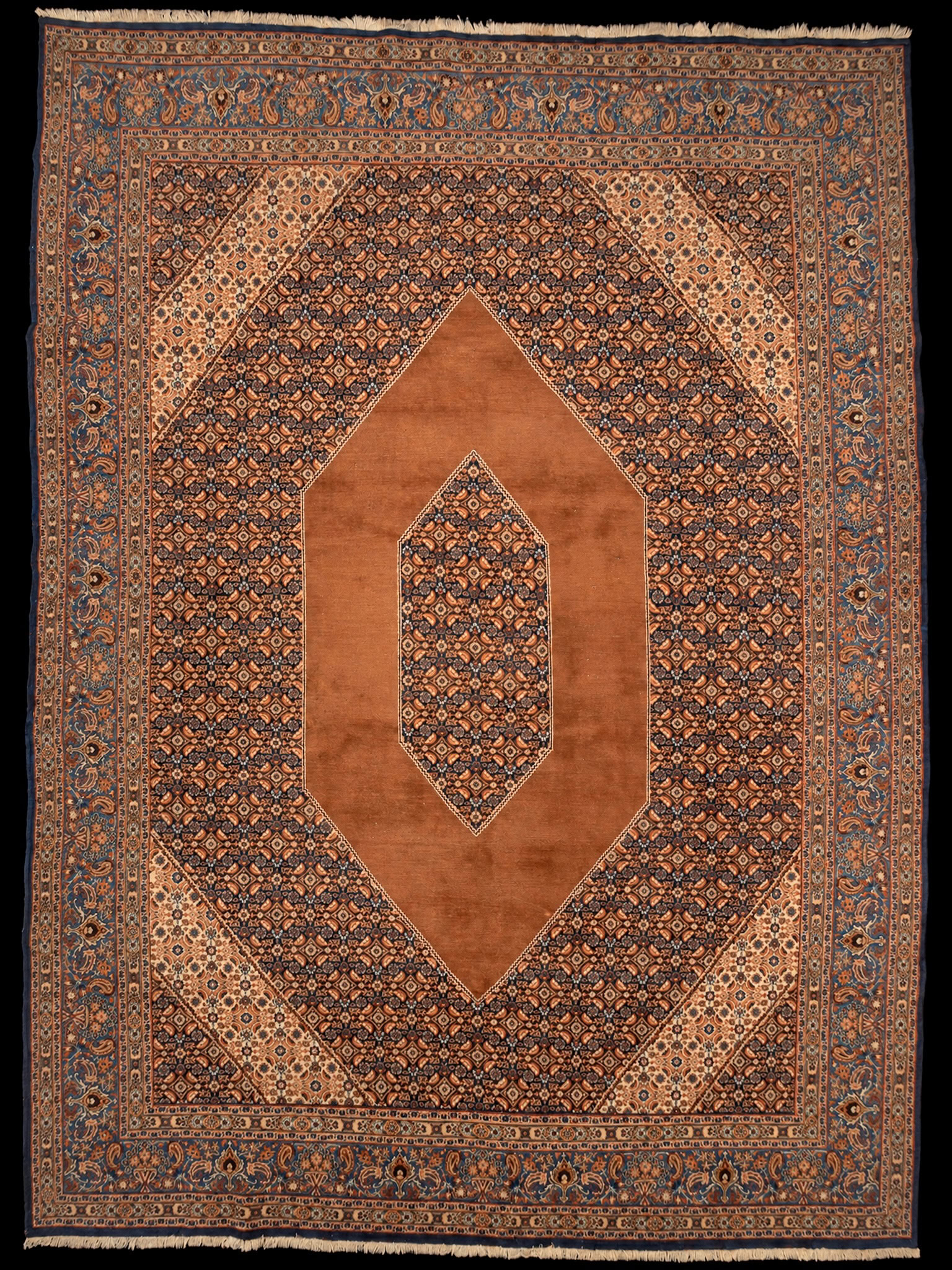 maanläheinen palatsikokoinen bijar 400 x 312 cm