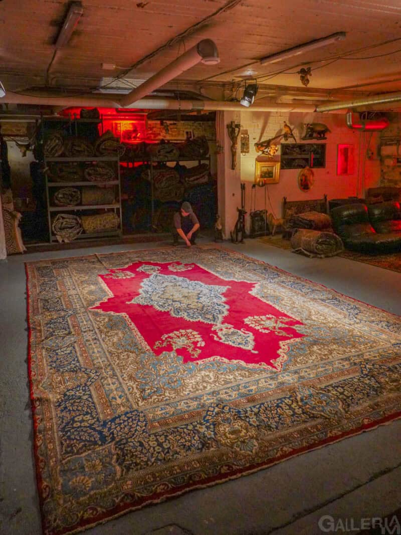 hulppean koristeellinen palatsikokoinen kirman 545 x 340 cm