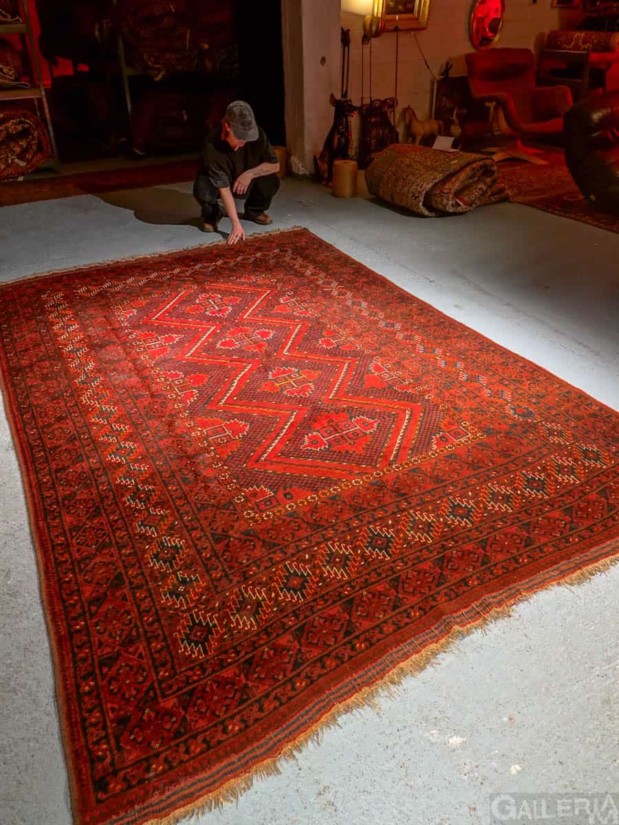 säväyttävän punainen balutsi 300 x 200 cm