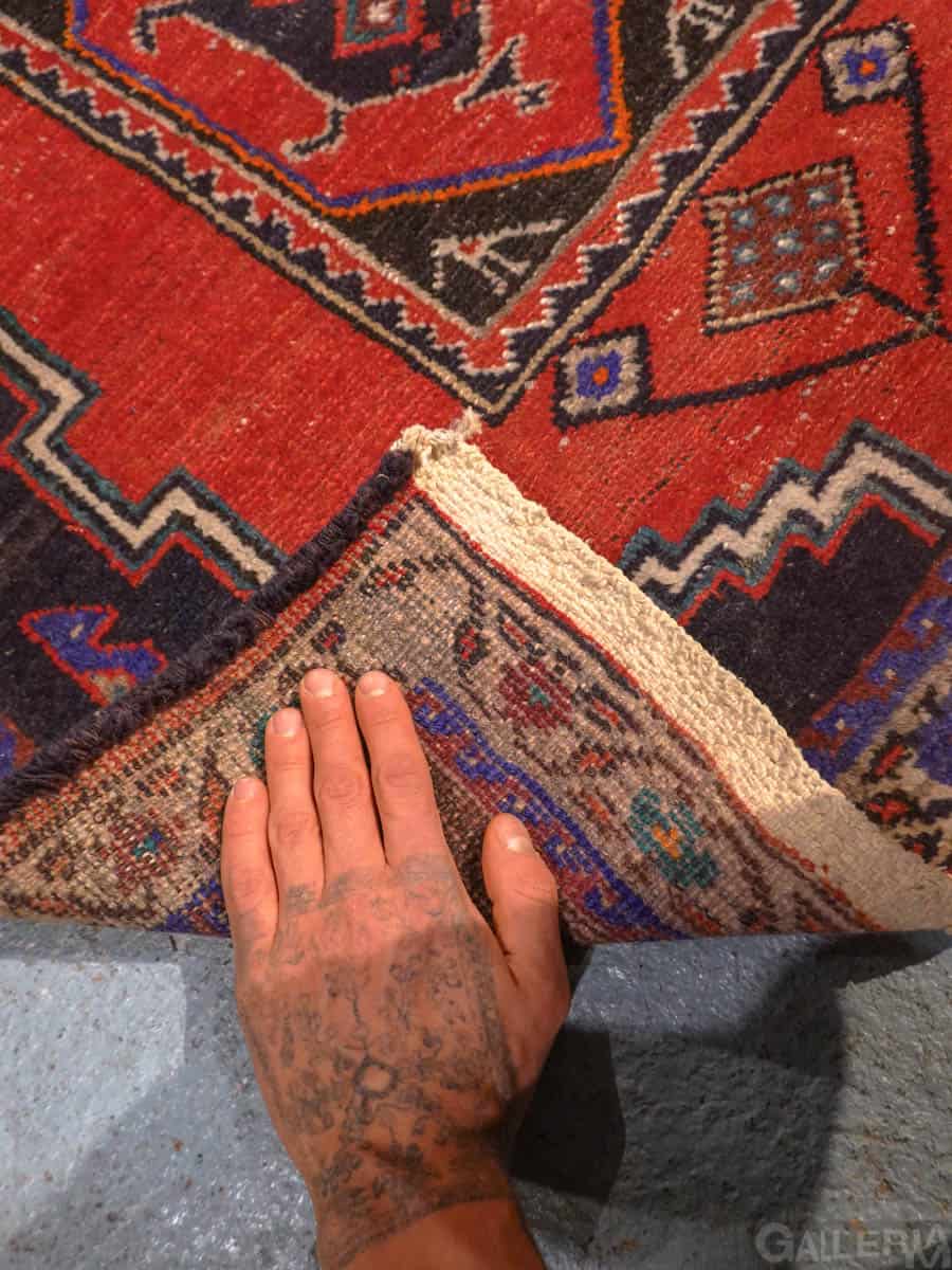 asenteikas hamadan käytävämatto – 312 x 94 cm