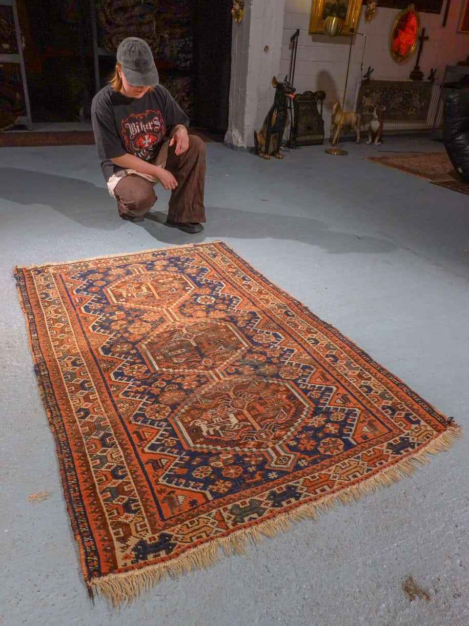 hehkuva puoliantiikkinen gasghai 245 x 155 cm (kopio)