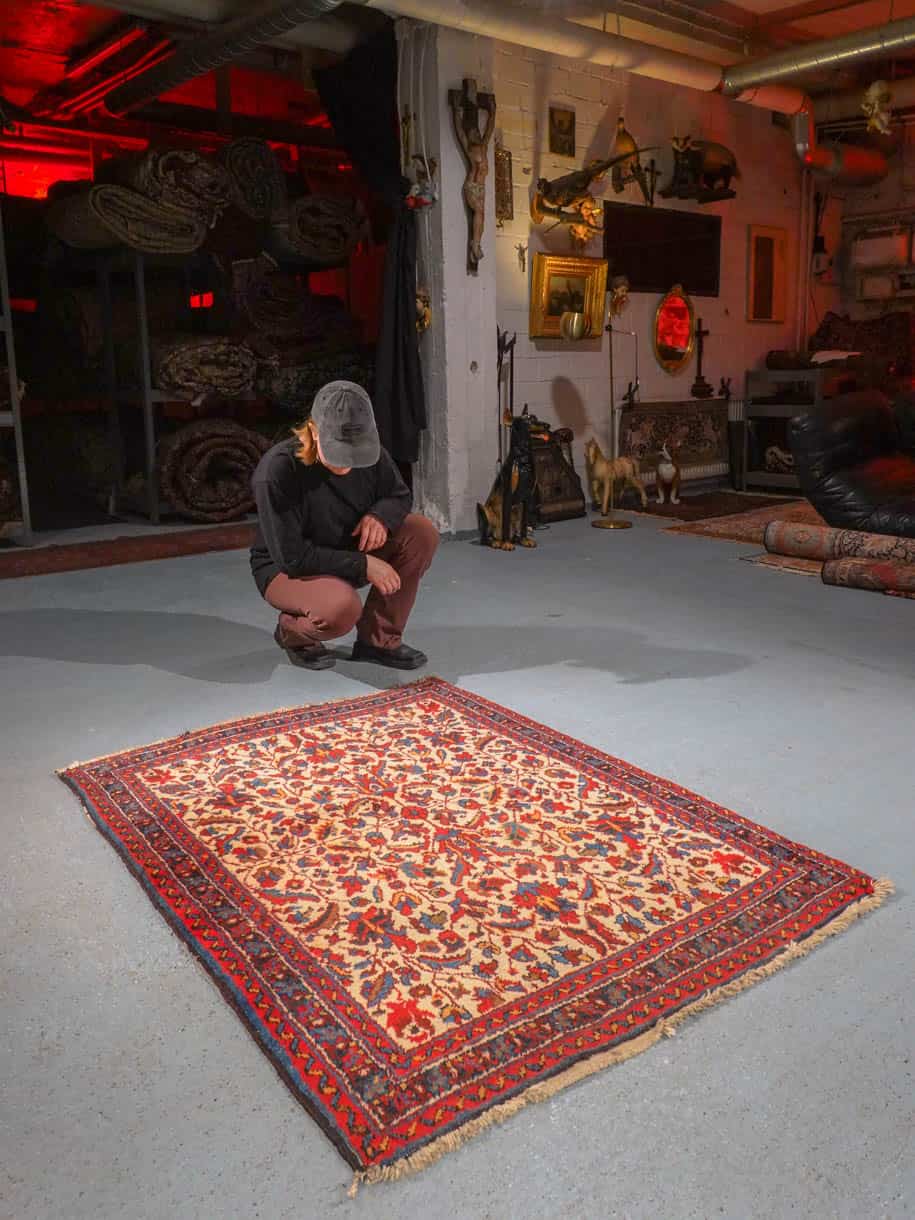 kauniin sävykäs heriz – 145 x 105 cm