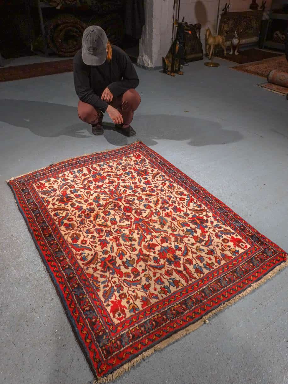 kauniin sävykäs heriz – 145 x 105 cm