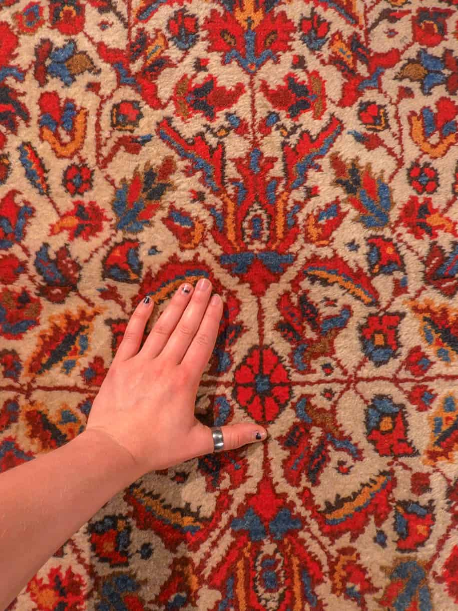 kauniin sävykäs heriz – 145 x 105 cm