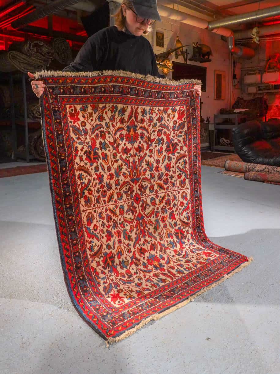 kauniin sävykäs heriz – 145 x 105 cm