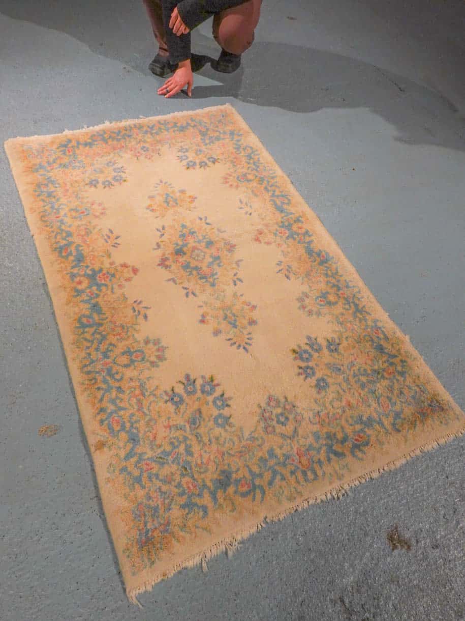 hempeän vaalea kirman 155 x 92 cm