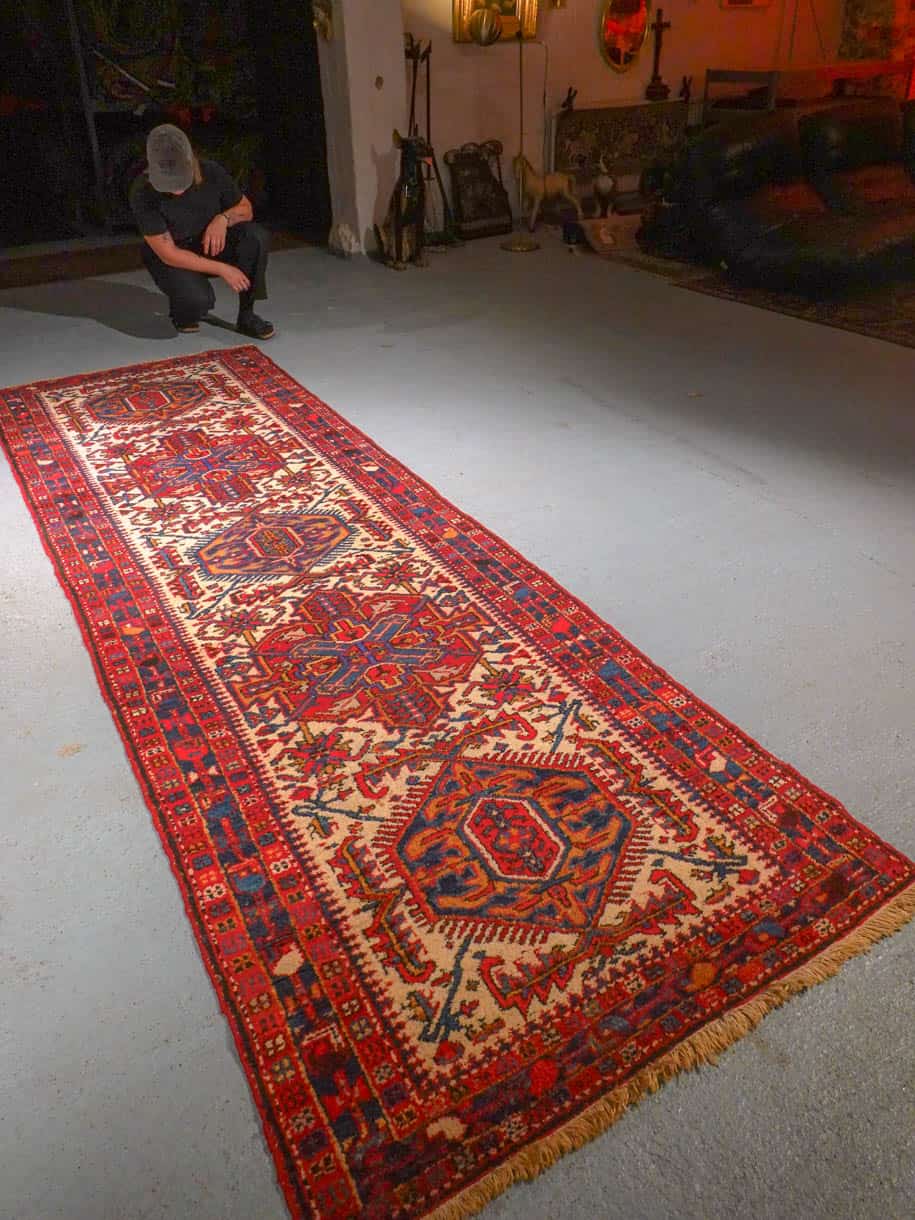 maaginen heriz käytävämatto 335 x 102 cm (kopio)
