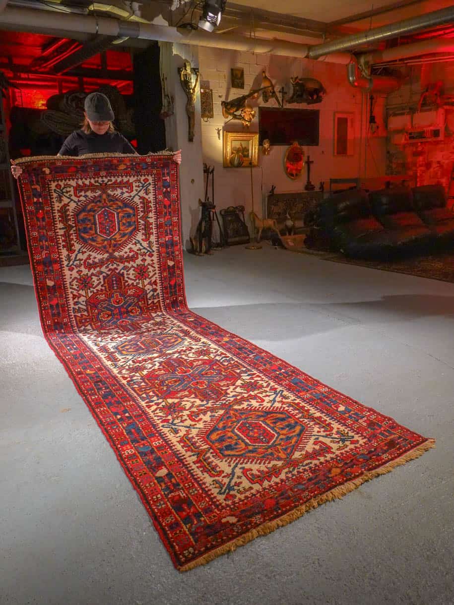 maaginen heriz käytävämatto 335 x 102 cm (kopio)