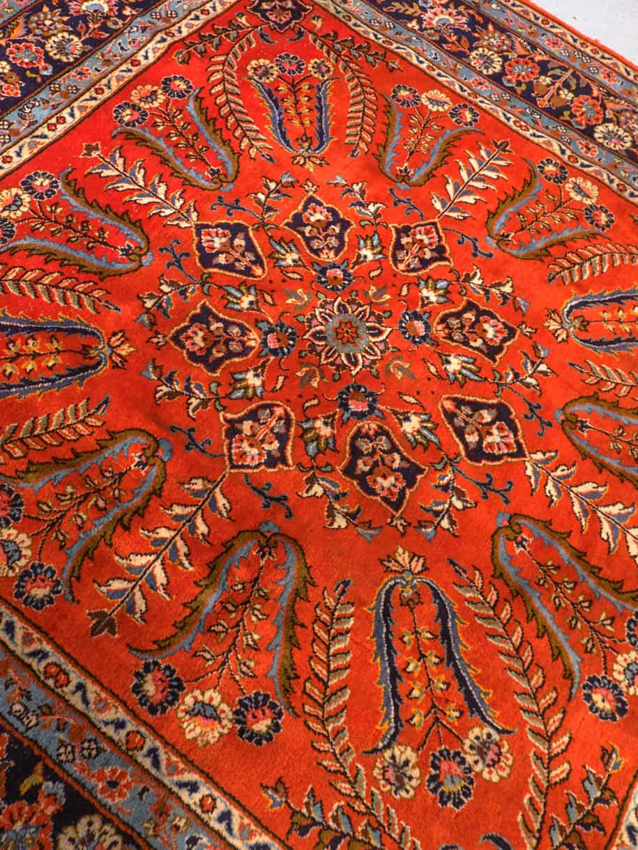 neliömäinen sarouk 132 x 127 cm (kopio)