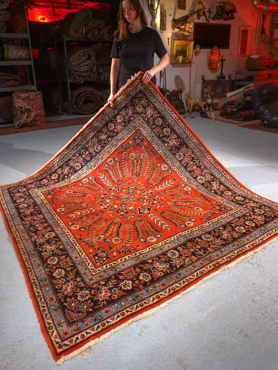 neliömäinen sarouk 132 x 127 cm (kopio)