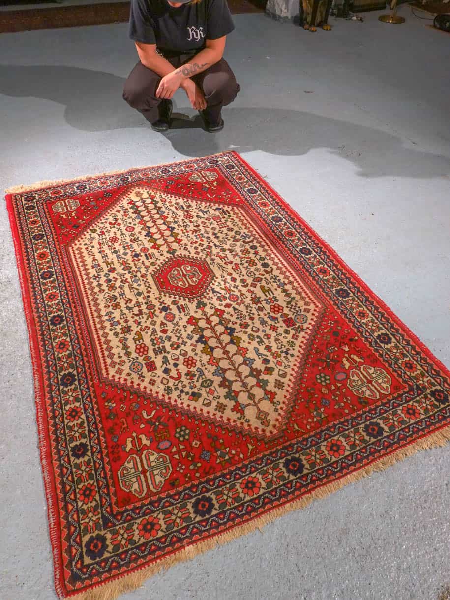 koristeellinen abadeh 158 x 109 cm