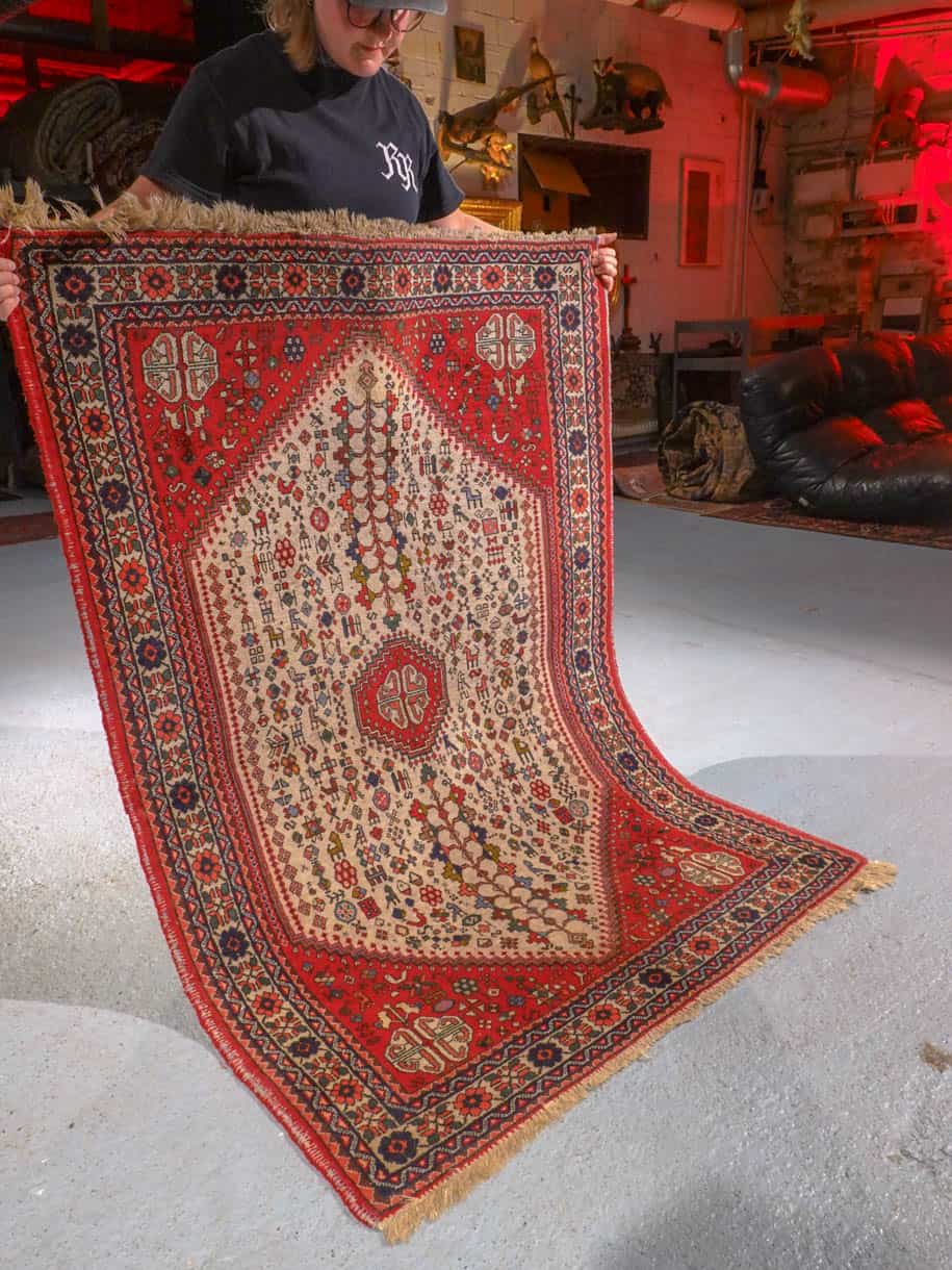 koristeellinen abadeh 158 x 109 cm