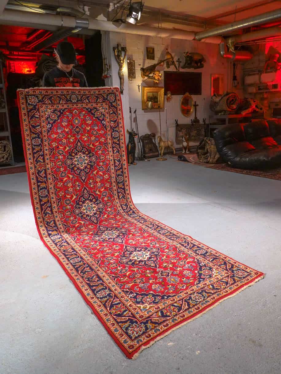 koristeellinen keshan käytävämatto 286 x 97 cm (kopio)