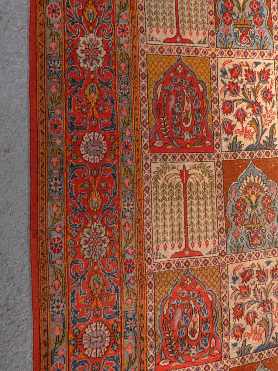 herkän elegantti puutarha ghom 152 x 105 cm (kopio)