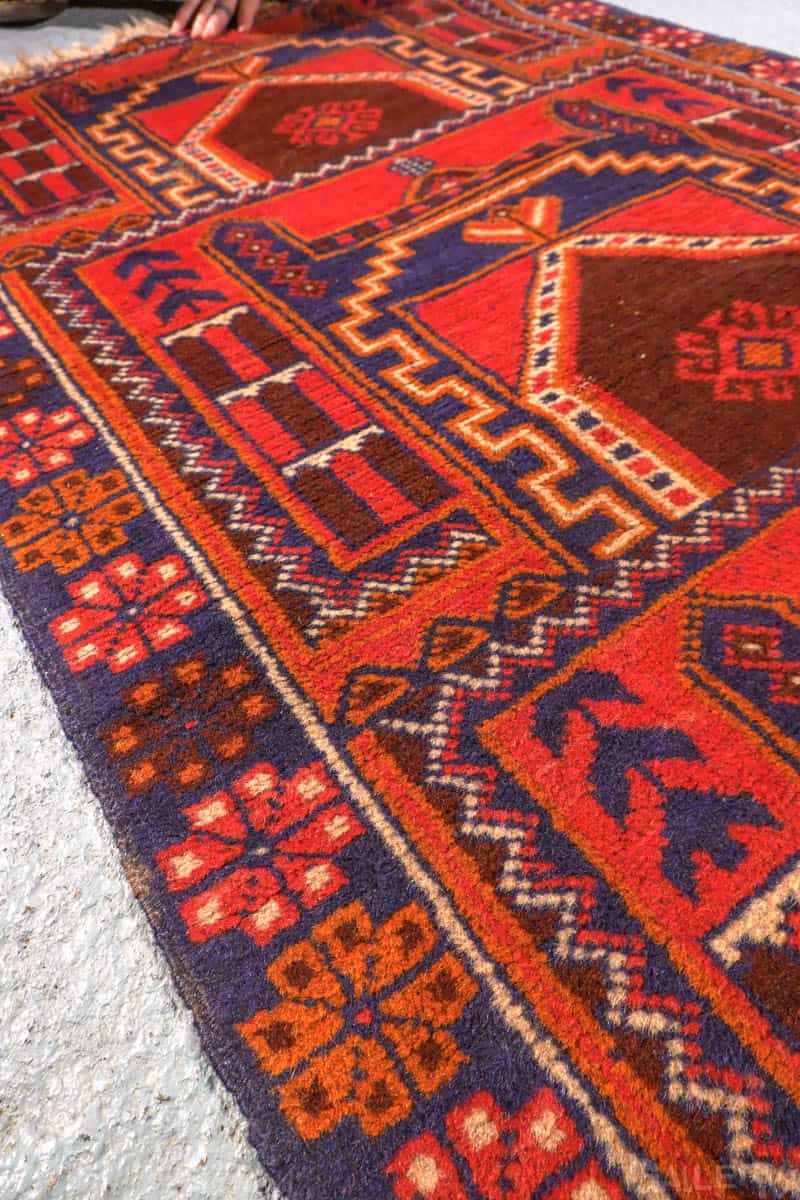 tummanpuhuva kazakki 145 x 80 cm