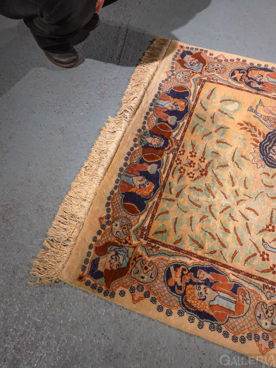 aistikkaan tarinallinen ghom – 161 x 104 cm