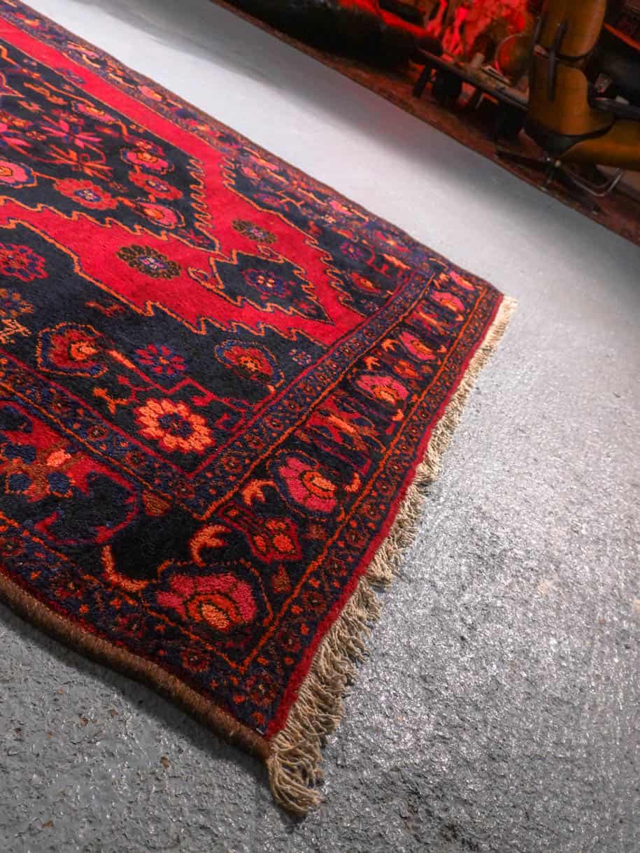syvän punainen hamadan 90 x 65 cm (kopio)