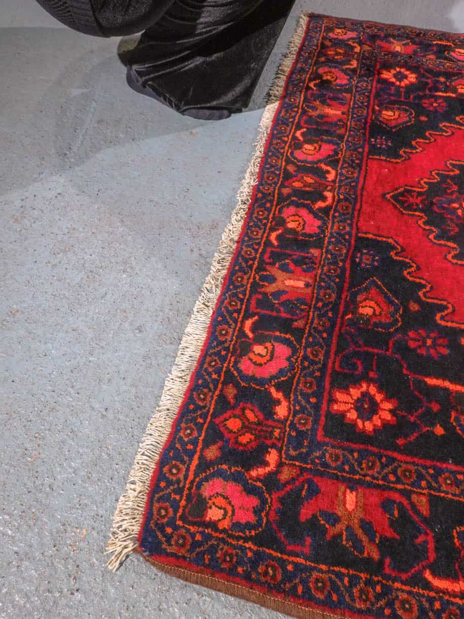 syvän punainen hamadan 90 x 65 cm (kopio)
