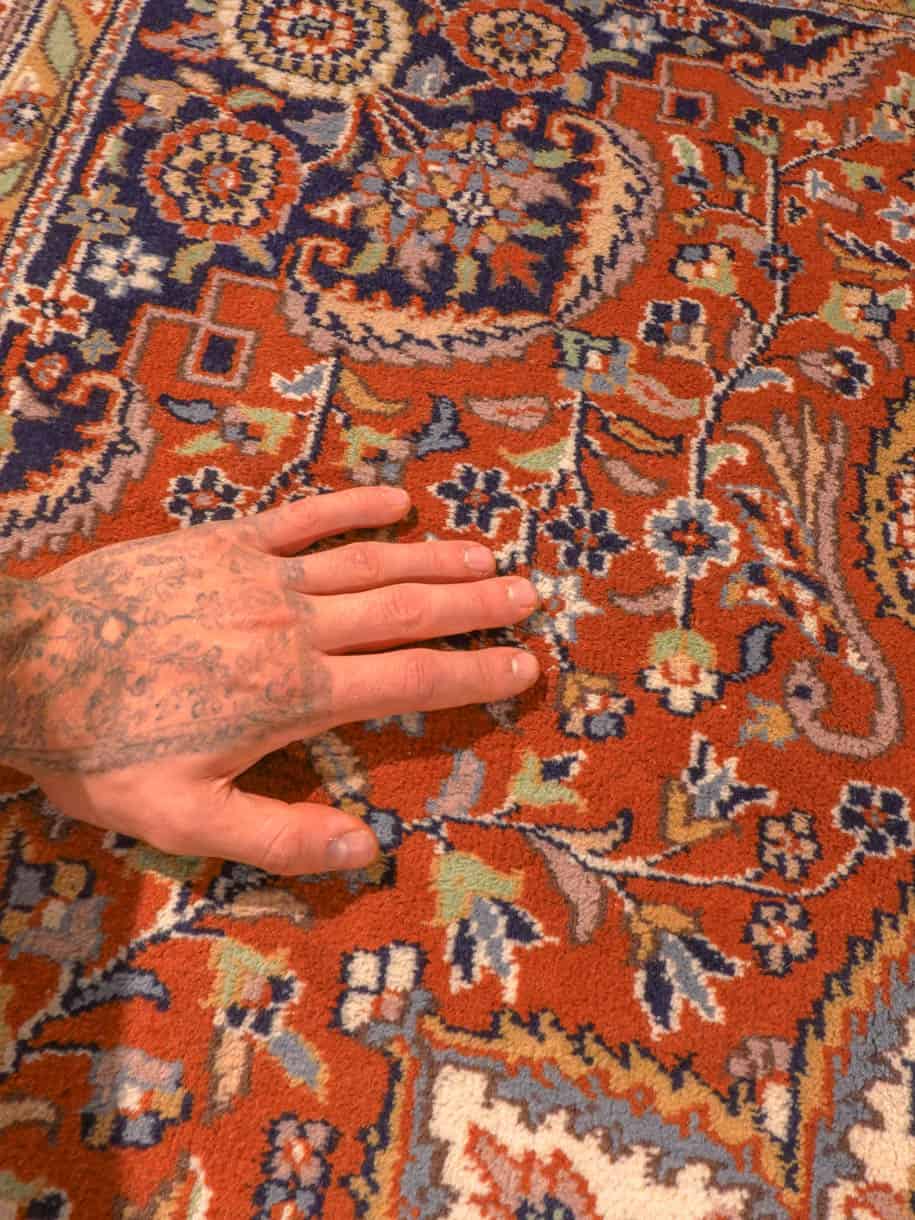 vehreän koristeellinen tabriz 144 x 103 cm (kopio)
