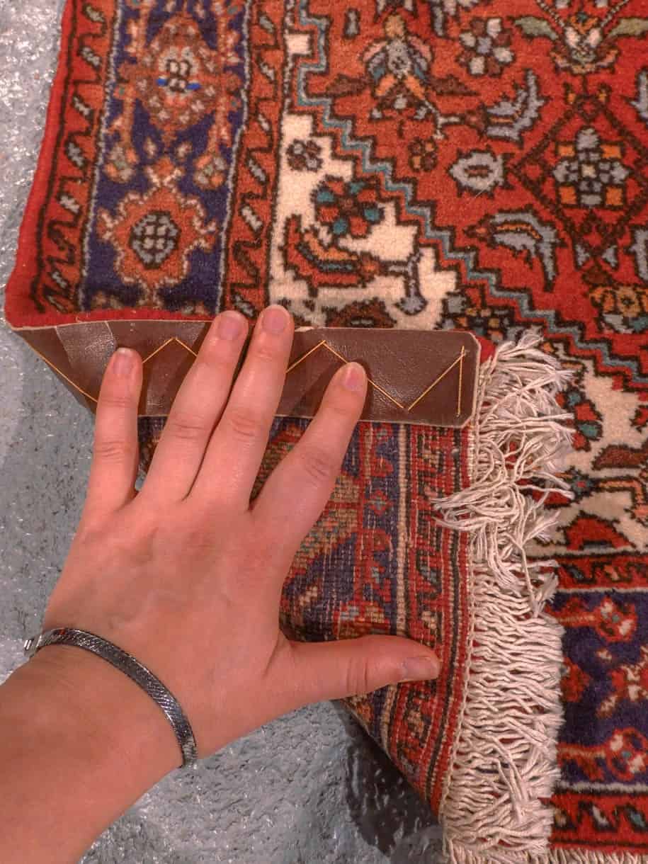 Bijar-maton kuvioinnin yksityiskohta