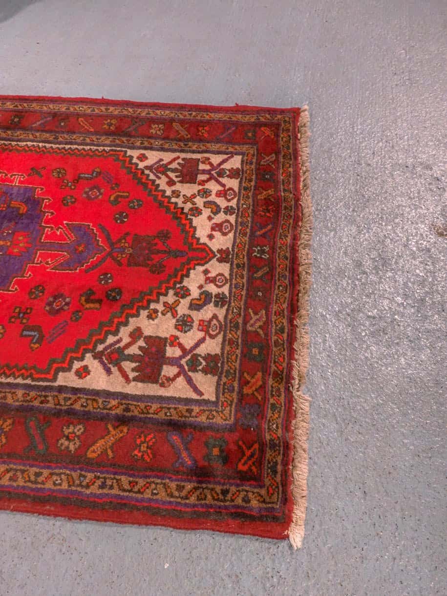 Hamadan-maton kuvioinnin yksityiskohta
