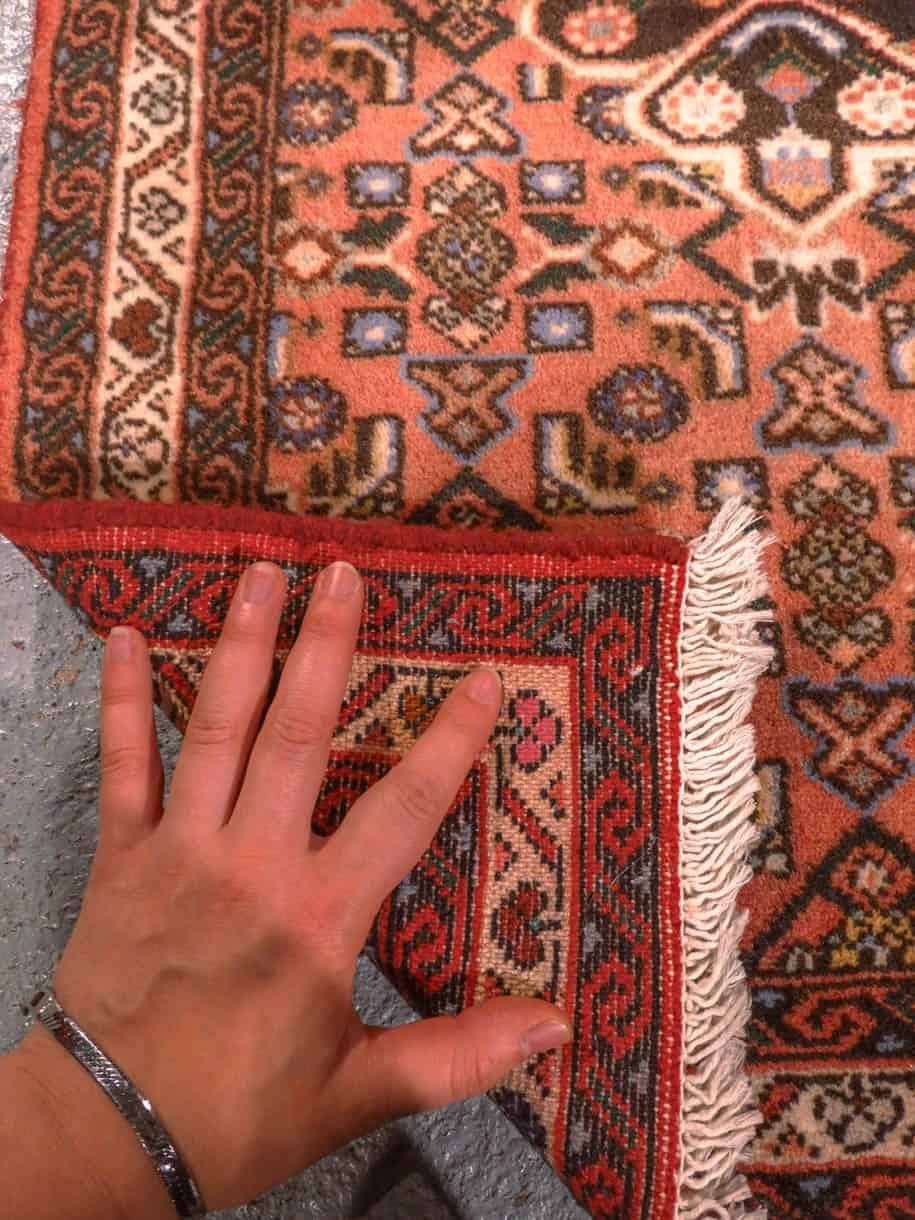 Hamadan-maton kuvioinnin yksityiskohta