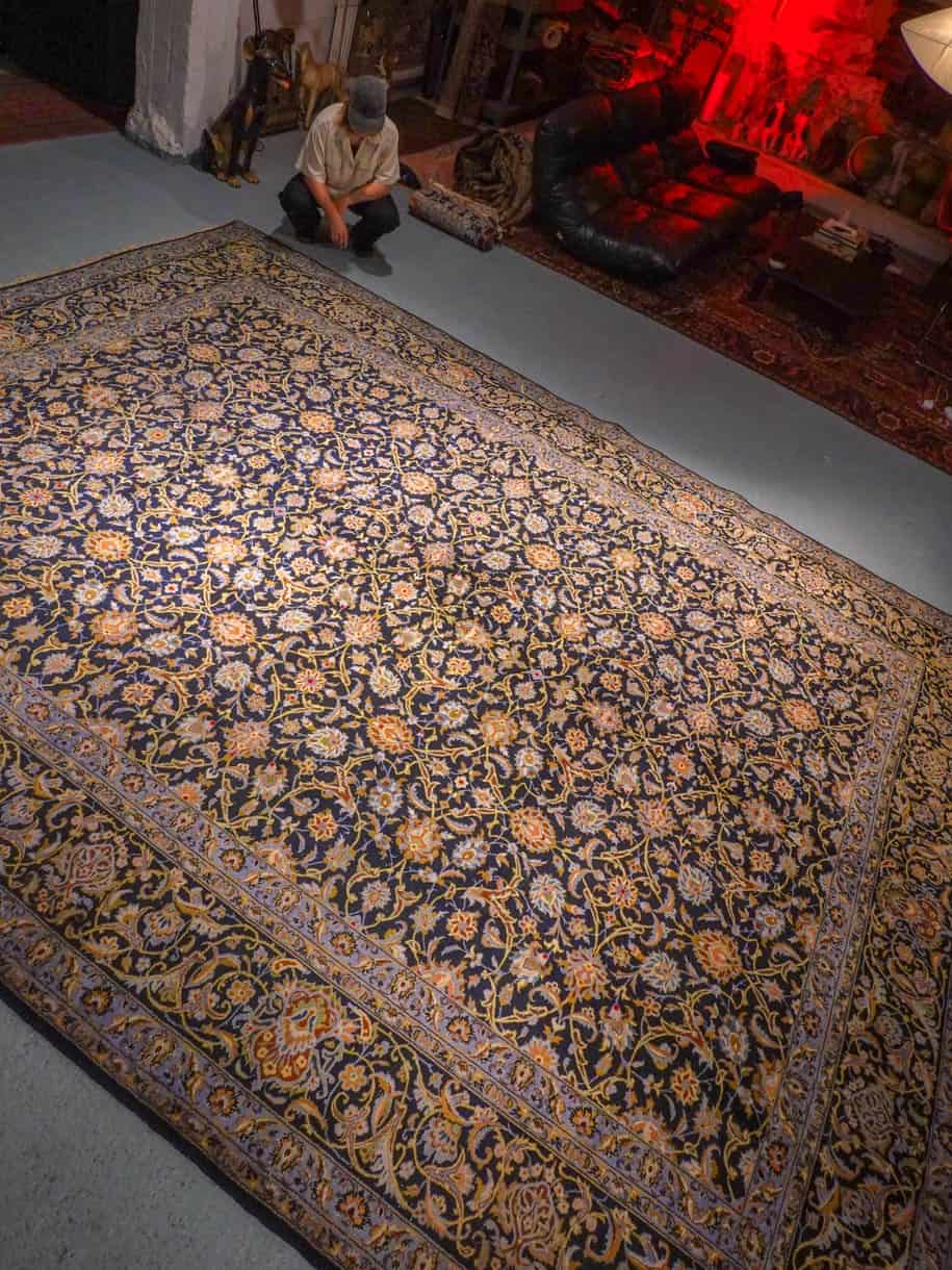 Muu käsinsolmittu Keshan-villamatto, 430 × 330 cm