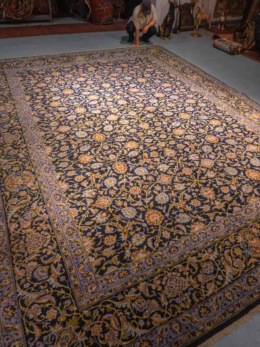 Muu käsinsolmittu Keshan-villamatto, 430 × 330 cm