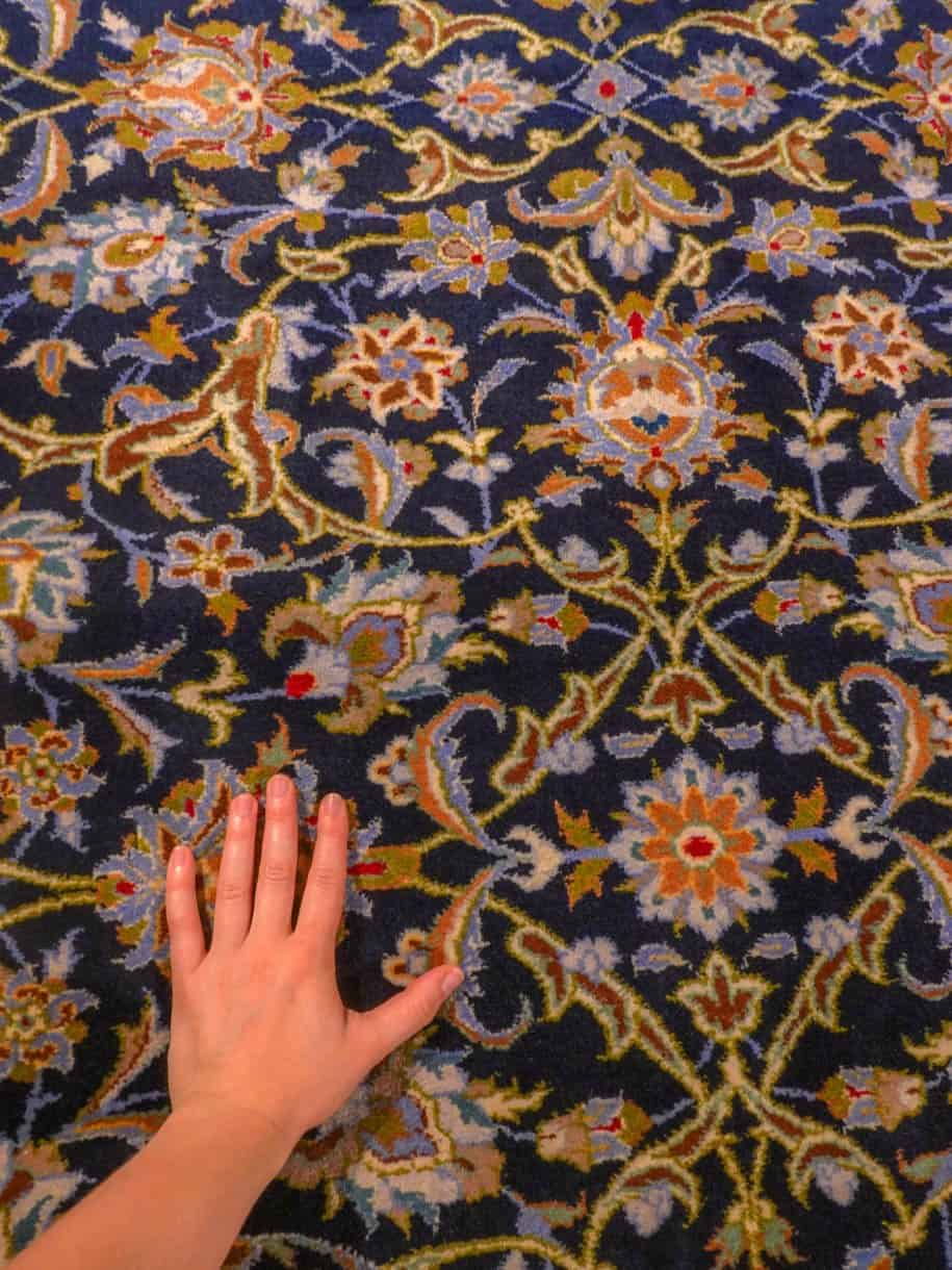 Muu käsinsolmittu Keshan-villamatto, 430 × 330 cm