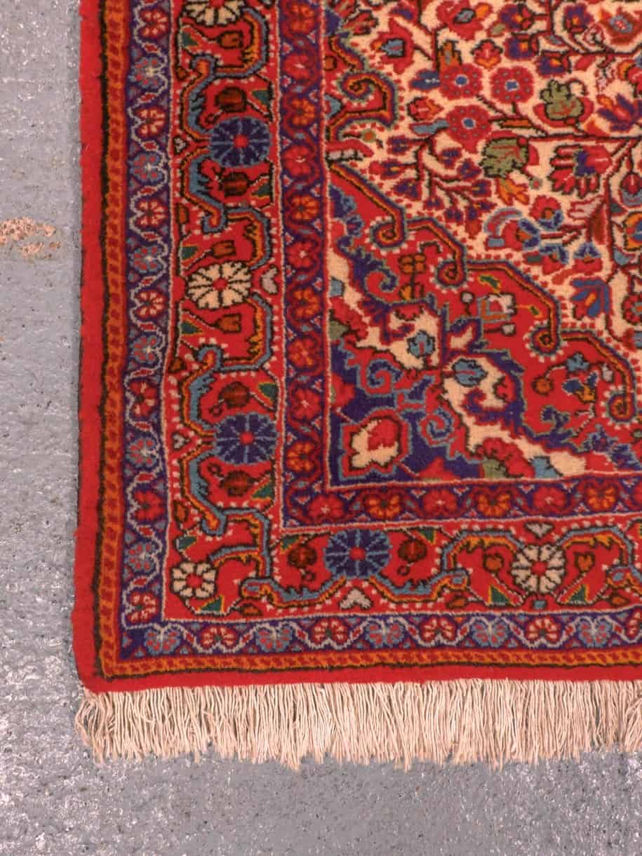Sarouk-maton kuvioinnin yksityiskohta