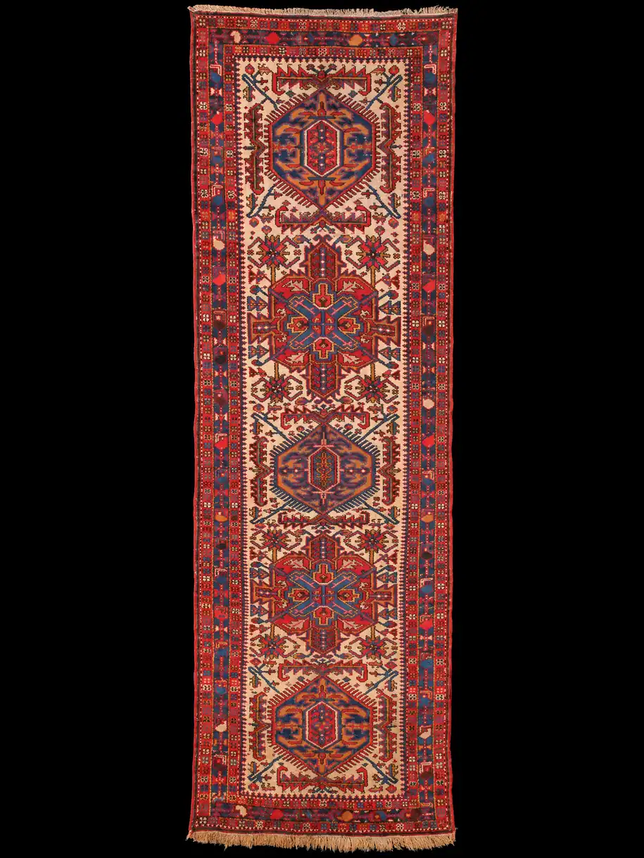Räväkkä Heriz-käytävämatto - 330 x 107 cm