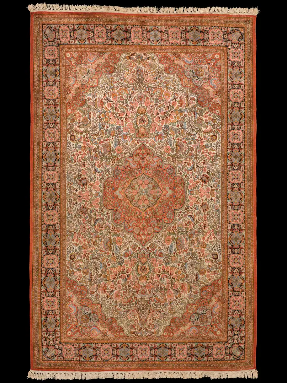 Silkkimatto – Runsaan elegantti Kashmir – 288 x 179 cm
