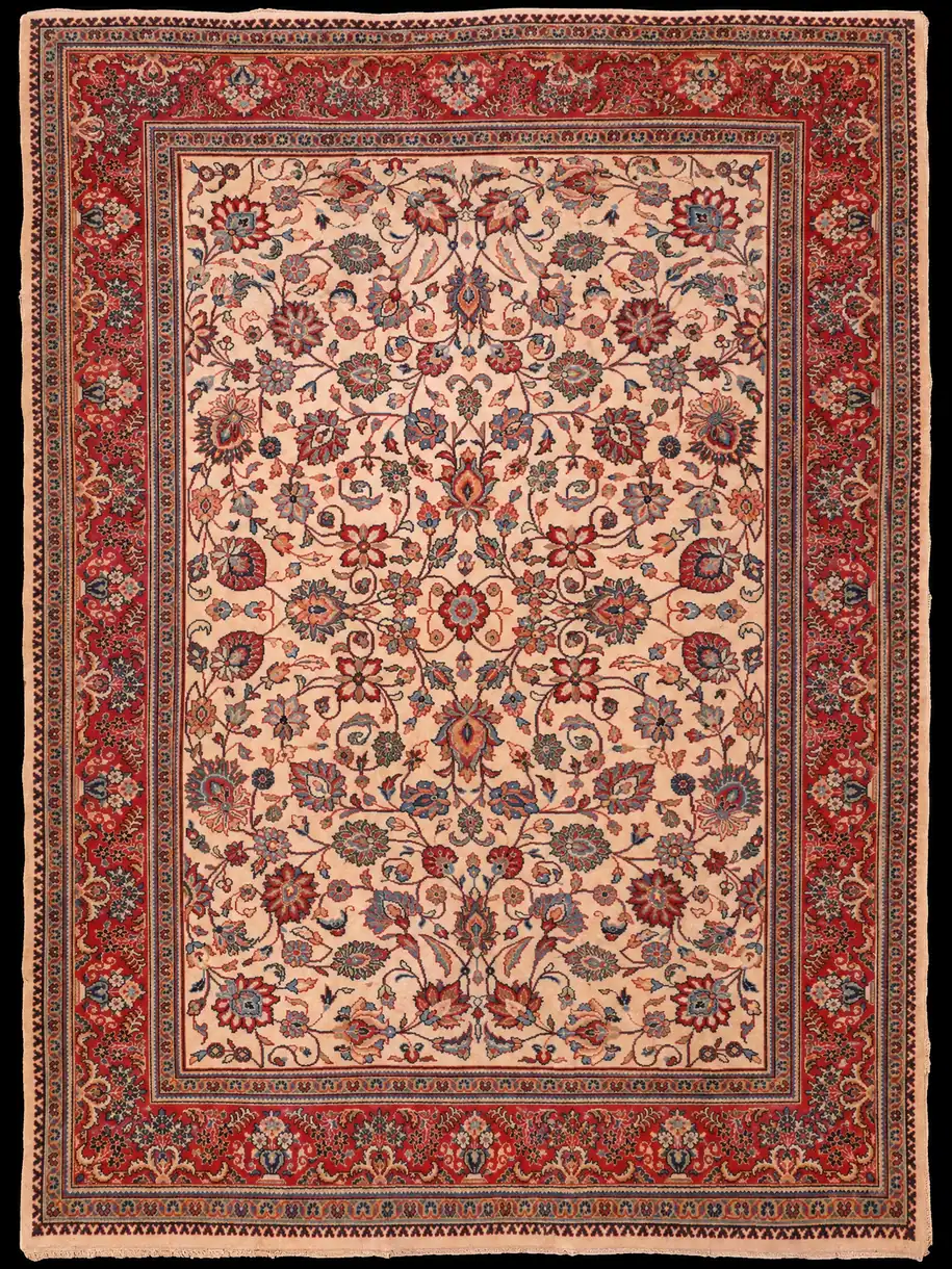 Elegantin hienostunut Sarouk – 253 x 184 cm