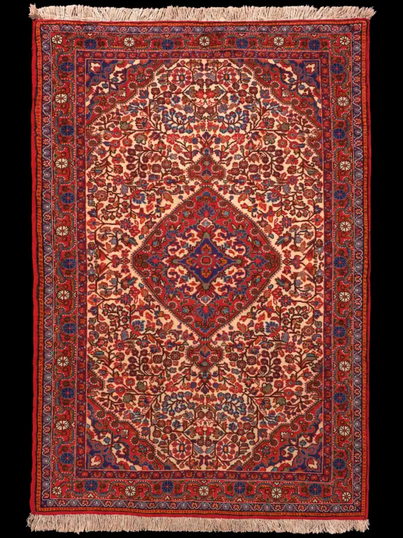 Runsaan yksityiskohtainen Sarouk – 160 x 105 cm