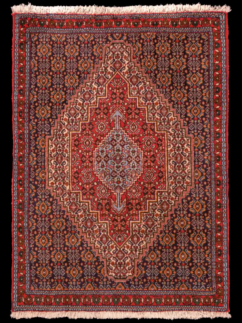 Runsaan harmoninen Senneh – 105 x 74 cm