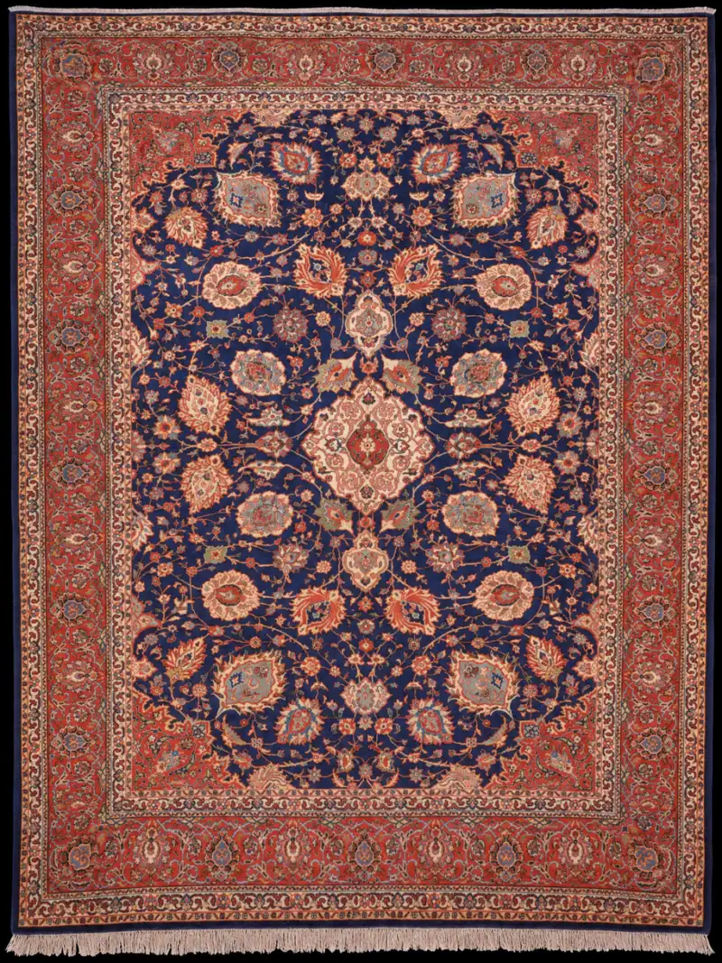 Uskomattoman koristeellinen Sarouk – 360 x 270 cm