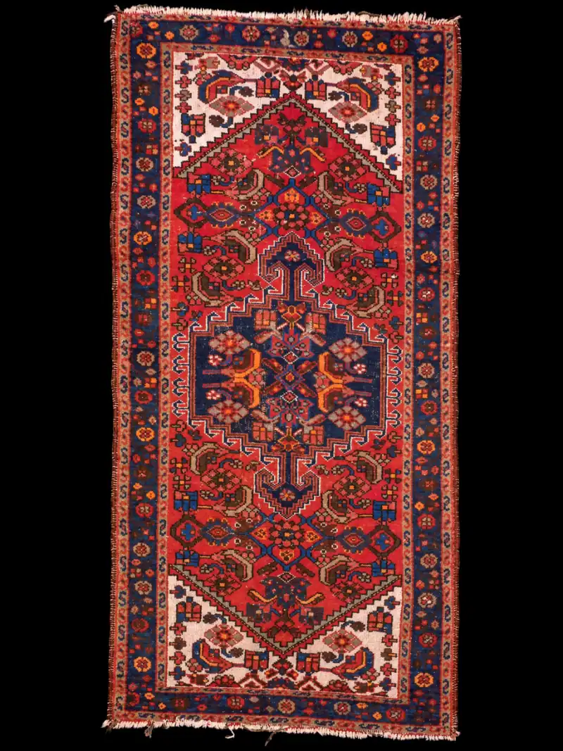 Räväkkä Hamadan-käytävämatto – 202 x 100 cm