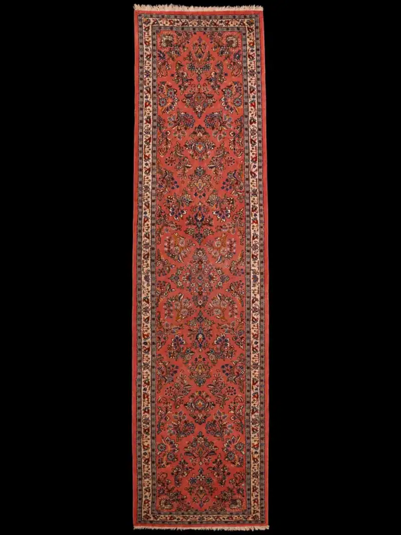 Sointuva Sarouk-käytävämatto – 340 x 88 cm