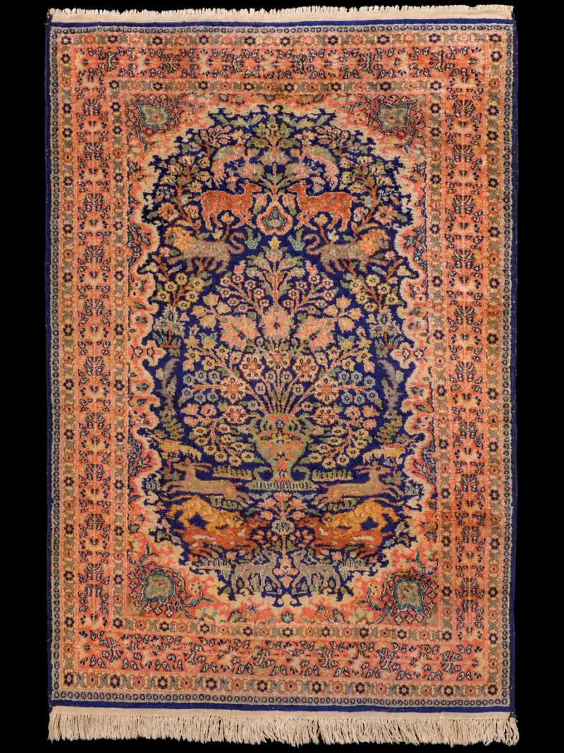 Silkkimatto - Eteerinen paratiisi-Kashmir - 145 x 92 cm