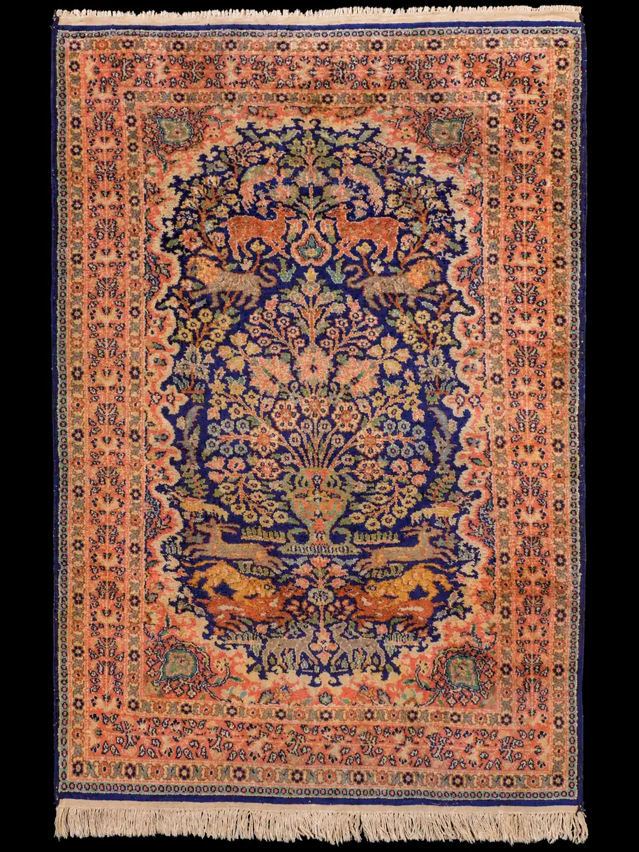 Silkkimatto - Eteerinen paratiisi-Kashmir - 145 x 92 cm