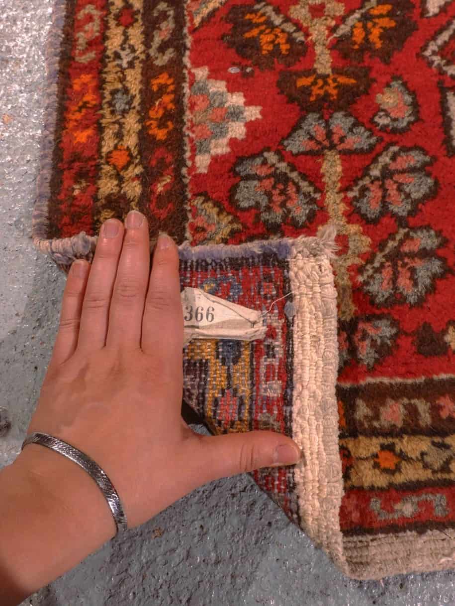 Hamadan-maton kuvioinnin yksityiskohta