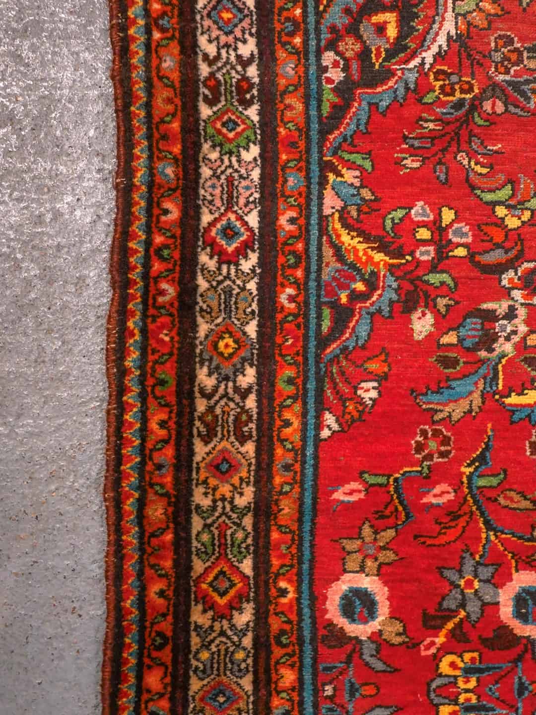 Hamadan-maton kuvioinnin yksityiskohta
